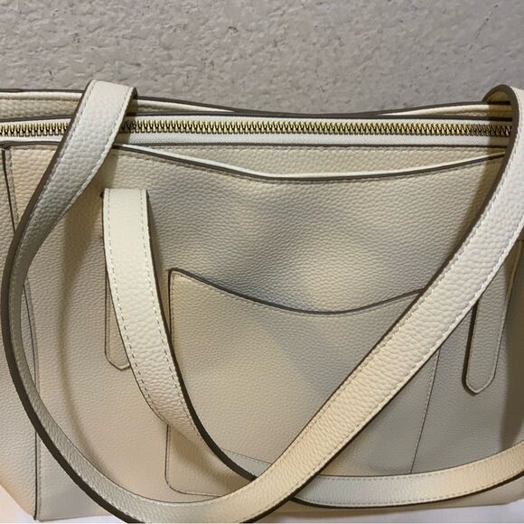 NANETTE LEPORE Dome Tote Crossbody In white Vanilla - Picture 9 of 12